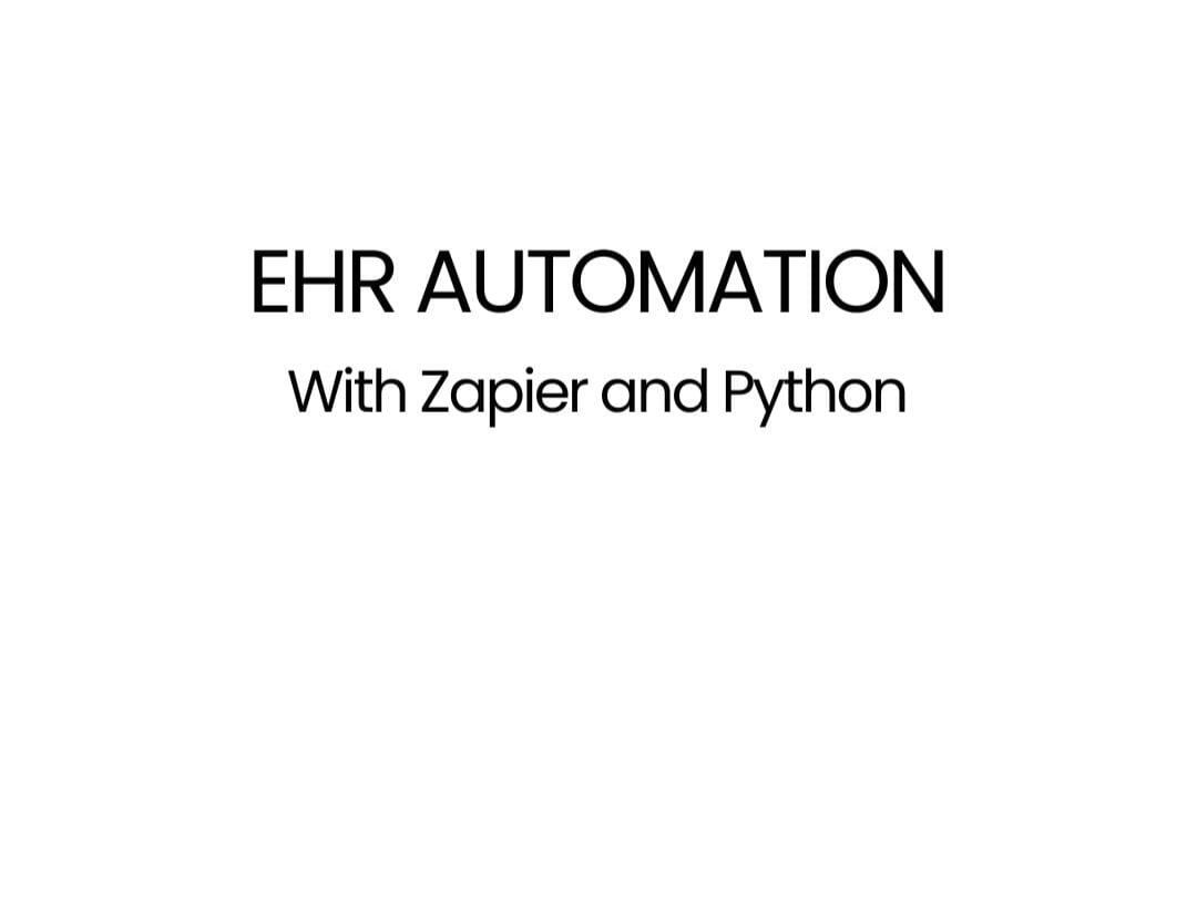 Streamlines EHR workflows and report generation through multi-step automation.