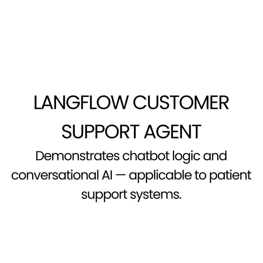 Demonstrates chatbot logic and conversational AI — applicable to patient support systems.